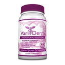 Varicose & Spider Vein Supplement - Witch Hazel, Citrus Bioflavonoids - Vegan - 45 kapsler - 1 flaske