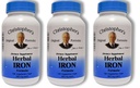 Christophers opprinnelige formeler herbal jern formel, naturlig jern støtte, 450 mg, 100 vegetariske kapsler