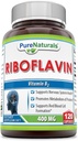 ren naturals Riboflavin 400 mg 120 kapsler