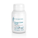 Biogena Omega 3 DHA Vegan: Plante Basert Supplement fra Algae Oil for forbedret omega-3 forsyning (60 kapsler – en om dagen)