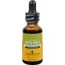 Herb Pharm Certified Organic Gotu Kola Liquid Extract for Pneumocular System Support, 1 Fl Oz