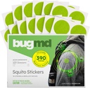 BugMD Squito klistremerker Mosquito Repellent Patch klistremerker for voksne (390 Patches), trygge og effektive insektavvisende patcher for barn, camping, strand og utendørs Essentials