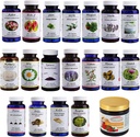 Hekma Center Kosttilskudd Pakke for MS - 18 medisinske urter & Sidr Honning med Royal Jelly - 100% naturlig, ren organisk - Vegan - Kosttilskudd for M.S