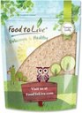 Mat å leve - Hele Psyllium Huss, 6 Ounces - ren Psyllium Husk Flaks, Unflavored, Keto, Vegan, bulk. Stor kilde til løselig, uoppløselig fiber. Går bra med vann, smoothies, Juice