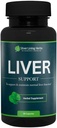 Sølv lining urter lever støtte - Herbal støtte for å opprettholde lever helse - Naturlig lever omsorg for å støtte immunsystem og allergier - 90 kapsler