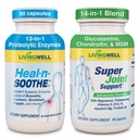HEAL-N-SOOTHE og Super Joint Support - Naturlige fellestilskudd