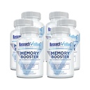 Forskning Bekreftet hukommelse Booster - Nootropic Supplement - Forbedre kognisjon og minne - Lion's Mane, Ginkgo Biloba, BioPerine - 6 måneders forsyning - Ikke-GMO - laget i USA