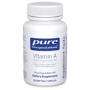 Ren innkapslinger Vitamin A - 3000 mcg - fra cod leverolje - immun- og visjon støtte * - Vitamin A Palmitat Supplement - Ikke-GMO - 120 Softgel Kapsler