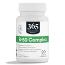365 ved hele matmarked, vitamin B-50 kompleks, vegansk, 90 kapsler