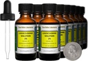 Lugols jodin / 2% løsning / 12 Oz i tolv Amber Glassflasker / gratis droppers / USA