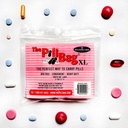Medicine Pill Organizer, Etiketter for AM / PM, Forseglbare, bærbare, disponerbare poser for medisin, vitaminer, gummier, plastiske piller for reise, spaser XL Størrelse |100 Count (2 pakker av 50)