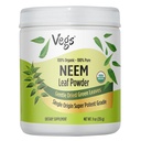 Organisk Neem Leaf pulver - fryse tørket True Green Neem blader pulver - støtter hårvekst, hud og gut helse, rengjøring, immunitet - 9 oz