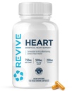 Revive MD Helse Supplements, 90 Veggie Kapsler - CoQ10 Supplement støtter hjerte muskelfunksjon - Coenzym Q10 200mg fremmer sunn flyt - Vegan-vennlig og glutenfri