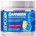 Evogen karnigen - Premium karnitinpulver | støtter fettmetabolisme og fremmer gjenoppretting | Stimulant-fri L karnitin Supplement Matrix med acetyl L-karnitin | bringebær lemonade | 50 serveringer