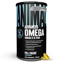 Animal Advanced Omega 3 fettsyrer - 3500mg EPA DHA Fish Oil Omega 3 Supplement for kvinner og menn høy styrke blanding med CLA GLA ALA for hjernens øye immune felles helse 30 piller