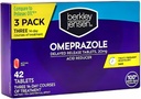 berkley jensen Omeprazol 20 mg forsinket releasetabletter - Heartburn Medisin- Acid Reduser Piller - Behandlinger Hyppig Heartburn - 3 x 14-dagers kurs, 42 Antall Totalt (Pack of 1)