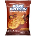 Pure Protein Popped Crips, Hickory Barbecue, høy protein Snack, 12G Protein, 1,27oz., 12 greve