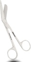 ProMaxCare 5.5 tommer Trauma Shears for sykepleiere - Lister Bandage Scissors Veterinary - medisinske skjære for sykepleiere, kirurgisk og EMS bruk (Silver)