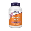 NU Mattilskudd, Caprylsyre 600 mg, MCT (medium-chain triglycerider), 100 Softgels