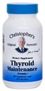 Christophers opprinnelige formler Thyroid vedlikehold formel kapsel, 100 teller