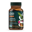 Gaia Herbs Turmeric Supreme Joint Health - Joint Support Supplement - med Quercetin, Black Pepper, Boswellia, Ginger Root, Curcuminoids, & mer - 60 Flytende Phyto-Capsules (15-dagers Supply)