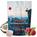 TruWild Motion alle naturlige pre trening pulver drikk blanding for menn og kvinner uten Jitters eller Crash, hele matplante basert vegansk, organisk med elektrolyter + BioPerine, 20 serveringer (Coconut bringebær)