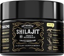 Shilajit ren Himalayan Organic, 49g Jar Naturlig Shilajit Resin for menn og kvinner, 85+ Spor Mineraler og fulvsyre, ren Himalayan ekstrakt, naturlig energi og vitalitetsforsterker, 62,5 Ser