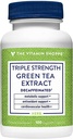 Den vitamin Shoppe trippel styrke grønn te ekstrakt 750 mg kapsler med EGCG – en naturlig antioksidant for å støtte fettmetabolisme – kjemper gratis radikaler – dekaffeinert (100 vegetariske kapsler)