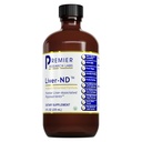Premier Research Labs Liver-ND - Liver Cleanse, Melk Thistle ekstrakt, Melk Thistle flytende dråper, Tinktur Supplement Gjæret med probiotika, med antioksidanter, Turmeric, 8 Fl Oz flaske