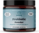 PAWZ Probiotiske pulver for hunder - 90 Scoops Steak Flavor - fremmer gut helse og digestion - Probiotika Supplement støtte immunsystem og hud og coat helse - egnet for alle typer hunder
