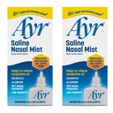 AYR Saline Nasal Mist, 1.69 Fl Oz (pakke med 2)