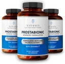 VITASEI prostabionic med Graminex, så Palmetto, Pygeum Africanum - Blader Control og prostata Supplements for menn - 60 kapsler (pakke med 3)