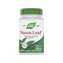Naturens måten Neem Leaf Capsules, Tradisjonell intestinell støtte*, brukt i Ayurveda, 950 mg per 2-kapsule servering, ikke-GMO prosjektet verifisert, Vegan, 100 greve (pakke May Vary)