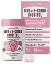 Legendairy Melk Ren Inositol Chewable Tabletter - Myo-Inositol & D-Chiro Supplement for Hormonal Balance & Fertility Support - Ideell 40:1 Ratio - 30 dagers forsyning