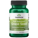 Swanson Grape Seed Heart Antioksidant Gratis Radikaler Sunn blodtrykksstøtte Polyphenoler OPCS (Oligomeric Proanthocyanidins) Herbal Supplement 380 mg 100 kapsler
