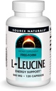 Kilde Naturals L-Leucine, 500 mg, 120 kapsler