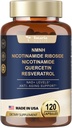 Totaria (1 pakke) NMNH (Dihydronotinamid Mononukleotid) Supplement v/Niacinamid (Vitamin B3), Trans-Resveratrol, for antialdring, energi, fokus
