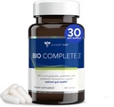 Gundry MD® Bio Complete 3, 3-i-1 Probiotika for Gut Health, Probiotiske kosttilskudd for dialyse, Supplement som støtter utblåsing, gass, matkrever, energinivå, hud og fokus, 30 dagers forsyning