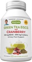 ANDREW LESSMAN Grønn Tee EGCG & Cranberry 60 Kapsler - Standardisert for Catechins og Polyphenoler. Hjelper beskytte vev, organ og systemer i hele kroppen. Kraftig antioksidant støtte