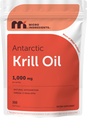 Mikroingredienser Antarktis krill olje Supplement, 1000mg Per Serving, 300 Soft-Gels, rik på Omega-3s EPA, DHA & Natural Astaxanthin, støtter immunsystem og hjerne helse, lett å svelge