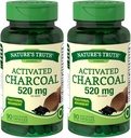 Naturens sannhet aktivert Charcoal, 2 pakke