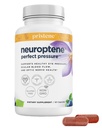 Bilbær Supplement for øyne – Øyevitaminer med CoQ10, Niacinamid, Grape Seed Extract & Safran – støtter trykk og optimal Nerve Helse – Neuropten 60 Kapsler