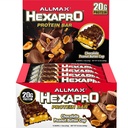 ALLMAX HEXAPRO PROTEIN BAR, Sjokolade Peanut Butter Cup - Pakke med 12 - Høy-Protein Energi Snack - 20 g Protein Per Bar - Med Whey Protein Isolate