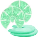 Hot/Kold Bryst Gel Bead Ice Packs Brystkjøling/Heat Pads Relief for amming, Sykepleie, Mastitt, Engorgement, Svelging, Koblet Dukter | Boost Melk Let-Down & Produksjon, 2 Pack (grønn)