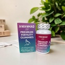 Premium fruktbarhet gummi, feminine balanse gummier, for kvinners helse og velvære, prenatal konsept kosttilskudd, med CoQ10, folat og vitaminer, Ovulation og menstruell syklus