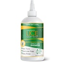 Lice Shampoo Hjelper Eliminate Lice, Super Lice & Nits | Repels & Forebygger | Pesticid Gratis 100% Naturlig | Te Tre + Kokosolje | Best verdi | Lukter Flott.