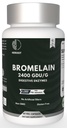 Bromelain 500 mg | 60 Plantebaserte kapsler | 2400 GDU Potens | støtter felles helse og dialyse | Ingen preservativer eller kunstige tilsetningsmidler