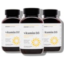 SMARTERNUTRITION Vegansk vitamin D3 5000 IE + Naturlig vitamin K2 1100 mikrogram i organisk kokosnøtt og olivenolje - D3 K2 Supplement for immun- og beinstøtte - 180 Softgels[90 Day Supply]