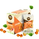 – Peach Flavor – 4-i-1 Energi Gummies for energi, Hydration, immunitet, gjenoppretting. Øker utholdenhet og ytelse. Plantebasert og glutenfri. 12 poser, 10 gummier hver.