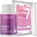 Boric Acid Vaginal Suppositories for kvinner med suppository applikatorer - Boric Acid Pills Støtte Vaginal Odor Control - 30 Suppositories 7 Applikatorer
